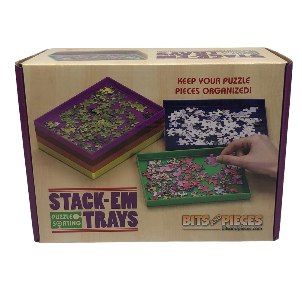 Bits & Pieces Stacking Puzzle Trays
